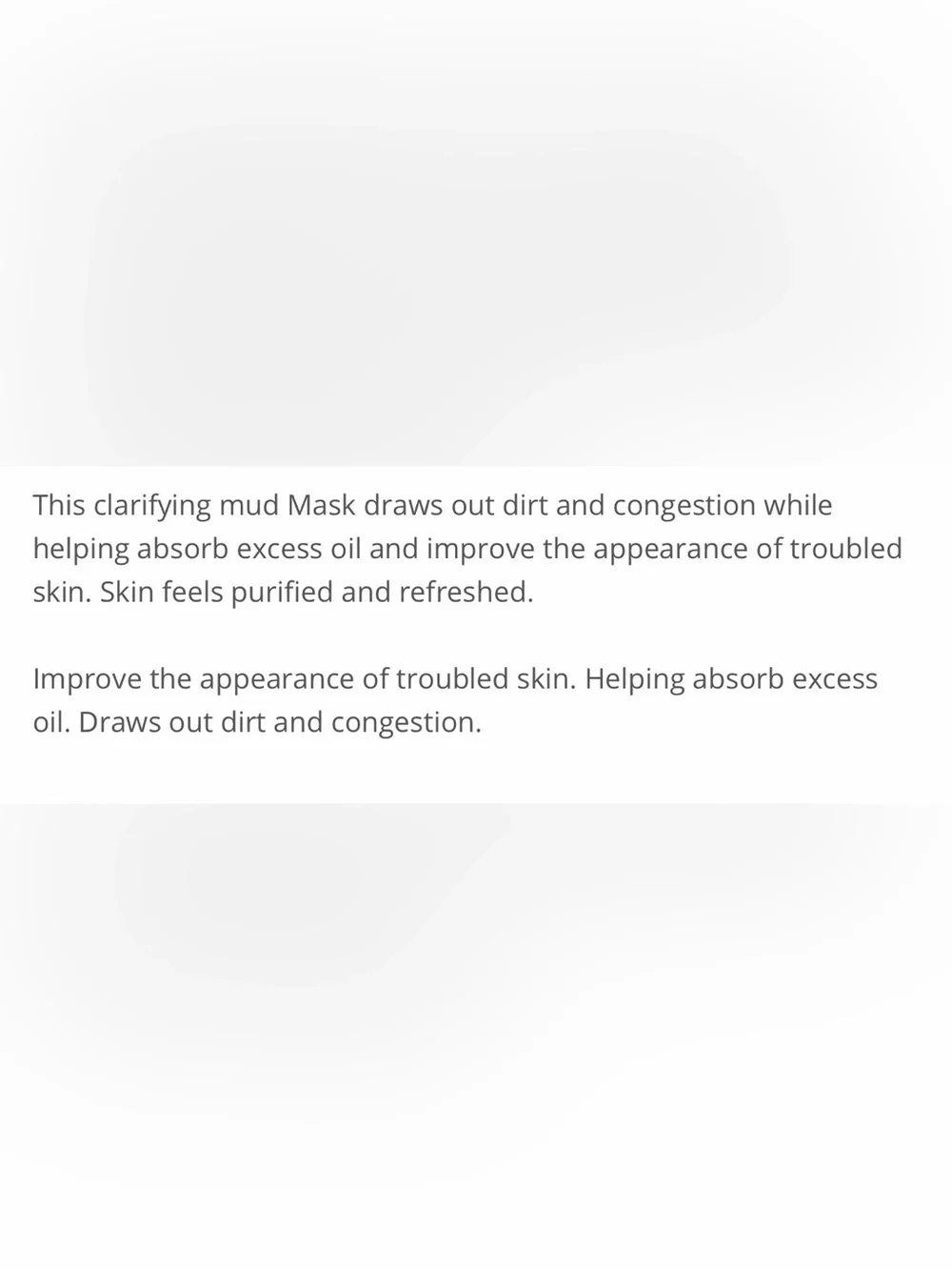 Shea Moisture African Black Soap Clarifying Mud Mask — Black